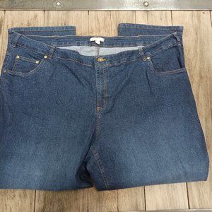 Woman Within size 28w  straight leg jeans